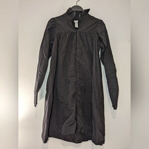 H&M - Black taffeta dress